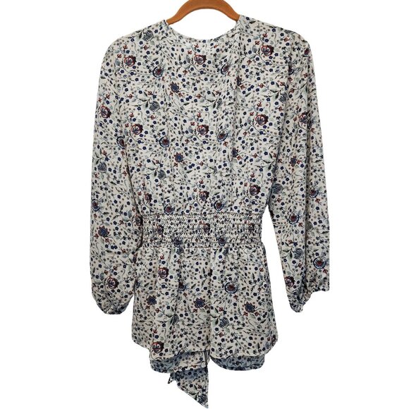 Boho Floral Tie Waist Top Max Studio Size XL NWT - Picture 3 of 7